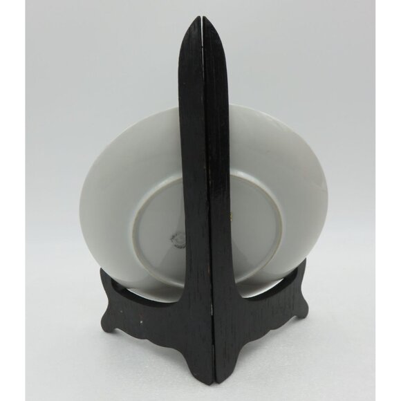 QUEBEC Canada Souvenir Plate Gold Rim and Scenic Landmarks Design Vintage - Picture 4 of 10